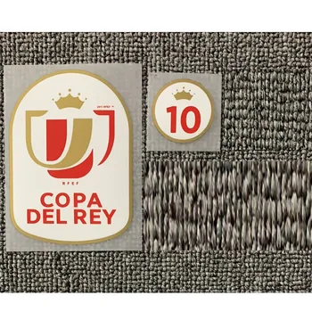 2020-2021 Ispanijos Copa Del Rey Pleistras Karaliaus Taurės šilumos Perdavimo Futbolo Pataisų Rinkinys - 