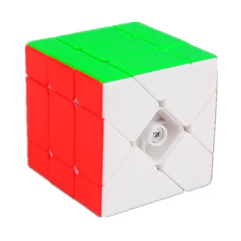 Yuxin 3x3x3 Fisher Kubo Greitį Sklandžiai 3 Sluoksnių Dėlionė Cubo magico Vaikų Ankstyvojo Lavinimo Žaislas Suaugusiųjų Įdomus Dovana 3x3 Fisher Kubeliai - 