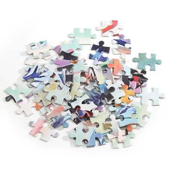 1000 Vnt Suaugusiųjų Puzzle Dėlionės Vaikams Kraštovaizdžio Galvosūkiai Švietimo Žaislai, Vaikams, animacija porą Žaislų, Dovanų - 