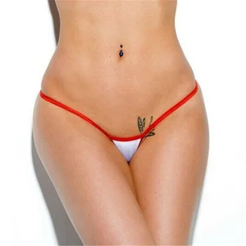 Micro bikini tanga mujer maudymosi kostiumėliai, bikini, biquini tankini seksualus moteriškas apatinis trikotažas, tanga thong Sujungimas Kontrasto spalvų String Įdomus Baseinas, spa - 