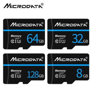 Atminties kortelė Mikro SD Kortelę Class10 Flash Kortelių 64GB 128GB Mini 16GB microSD 32GB cartao memoria de TF Kortelę Telefono - 