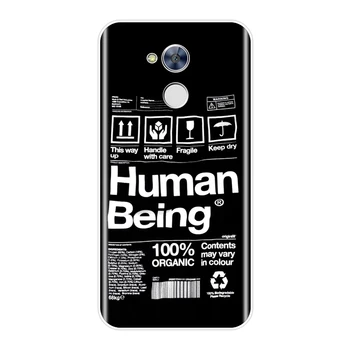 Telefoną Atveju Huawei Honor 4C 5C 6C 6A Pro Minkšto Silikono Juoda Širdies Star Kosmoso Galinio Dangtelio Huawei Honor 4X 5A 5X 6 6X Atveju - 