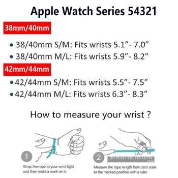 Dirželis Apple Watch band 44mm 40mm correa iWatch 38mm 42mm Kvėpuojantis watchband Silikono apyrankę žiūrėti SE 6 5 4 3 grupė - 
