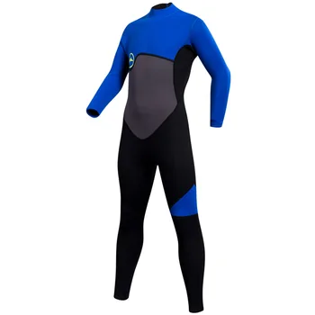 Vaikai 2MM Neopreno Wetsuits Atgal Užtrauktuką vientisi maudymosi kostiumėlį UV Apsauga Šiluminė Maudymosi kostiumai Vaikams, Jaunimo Berniukų, Mergaičių Nardymo Kostiumas - 