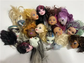 Princesė plastikinės Lėlės galvą Princesė žaislai Mergaitėms Brinquedos Žaislai bjd lėlės Vaikams - 