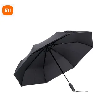 Xiaomi Mijia WD1 Automatinė Lietaus, skėtis Saulėtą Lietingą Vasarą Aliuminio Vėjo atsparus Vandeniui, UV Skėtis skėtį nuo saulės Vyras, Moteris - 