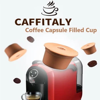 Kavos Kapsulė iš Nerūdijančio Plieno Kavos Filtras Taurės 3pcs Kavos Kapsulių Fitari Kavos Aparatas, Apvalkalas, Pripildytas Daugkartinio naudojimo Shell - 