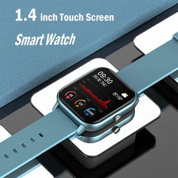 P8 Smart Watch Vyrai Moterys jutiklinių IP67 atsparus Vandeniui Fitness Tracker Sporto Širdies ritmo Monitorius Smartwatch už Amazfit Gts Xiaomi - 