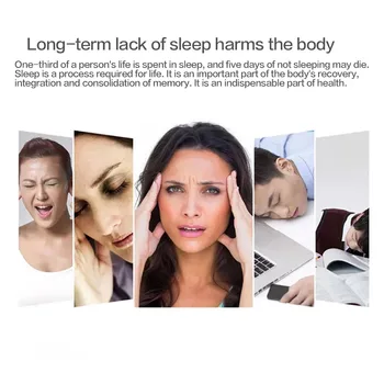Elektrinis Galvos Massager Miego Stebėti Migrena Paramos Massager Nemiga, Terapijos Spaudai Streso, Miego Terapijos Prietaisas Miega Pagalba - 