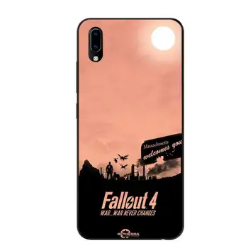 Fallout 4 Telefono dėklas Samsung A20s A30S A31 A40 A50S A51 A70 A71 A80 Juoda Minkštas nax fundas dangtis - 