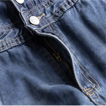 Vyriški ilgomis rankovėmis džinsinis kombinezonas retro stiliaus atvartas džinsus ir atvartas, hip-hop darbo drabužiai atsitiktinis kelnės - 