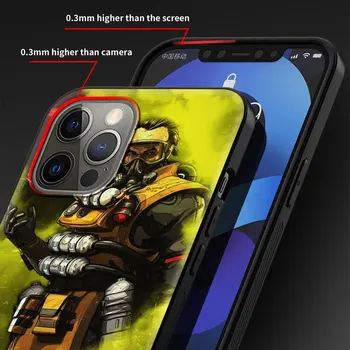 Karšto naujas žaidimas Apex Legendos mobiliojo Telefono dėklas skirtas iPhone Pro 11 12 Mini 7 8 XR X 6, 6S Plus XS Max 5 5S SE 2020 TPU Minkštas Viršelis Coque - 