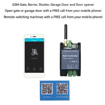 K3NB 2G GSM G202 Vartai Opener Relės Perjungimas Pramonės Mašinos Įjungti Prieigos Valdiklis Nuotolinio Valdymo Durų Atidarytuvas Nemokamai Skambinti - 