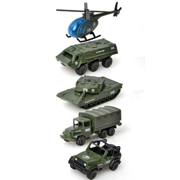 5vnt/Set Lydinio Gaisro Automobilių Žaislas Modeliavimas Inžinerijos Automobilio Gelbėjimo Pateikti Diecast Žaislai Vaikams Transporto priemonių Gimtadienio Dovanos TY0527 - 