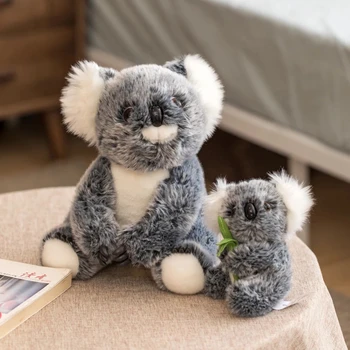 Realiame gyvenime Koala Pliušiniai Žaislai Australijos Koala Padengia Įdaryti Minkšta Lėlė, Vaikams, Miela Dovana draugams Mergaičių tėvų ir vaikų žaislai - 