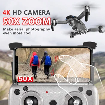 2021 SG907 MAX GPS Drone 4K vaizdo Kamera 5G FPV WiFi Su 3-Ašis Gimbal ESC 25 Minučių Skrydžio Brushless RC Quadcopter Profesional Dron - 