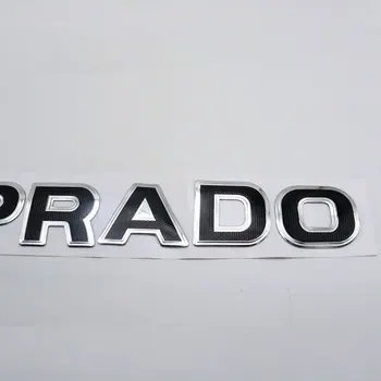 Toyota 2018-2020 Land Cruiser Prado Uodega Emblema Automobilių 3D Ženklelis Lipdukas Galiniai Kamieno Laišką Logotipo Lipdukas - 