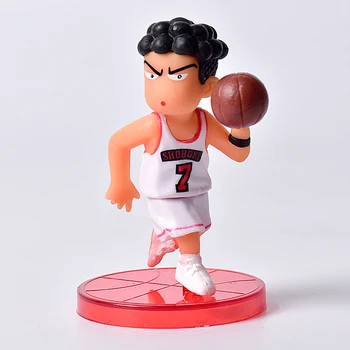 5vnt/Daug SLAM DUNK Shohoku krepšininkas Duomenys Žaislai Hanamichi Rukawa Kaede Sakuragi Anime Modelis Žaislai - 