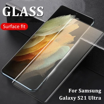 3 VNT Apsauginis Stiklas, Lenktas Samsung Galaxy S20 S21 Ultra S20 FE Plius Screen Protector For Samsung S21 Ultra S20 Plius Filmas - 