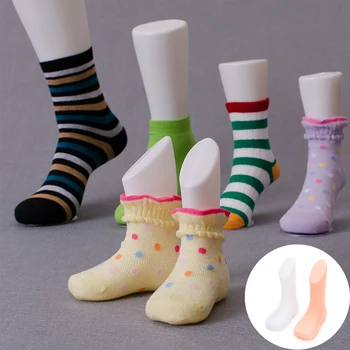 1 vnt Vaikams, Vaikams, Kūdikių Koja Modelis Įrankiai Kojų Manekenas Batai Kojinių Rodyti Sunku Įrankių Tiekimą, 2 Spalvų - 