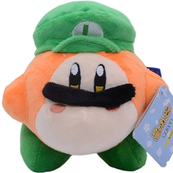 10 Cm Kawaii Žvaigždė Kirby Krypavimas Dee Cos Super Mario Bros Luigi Minkšti Kimštiniai Pliušinis Lėlės Anime Personažai Dekoro Keychain Vaikams, Žaislai - 