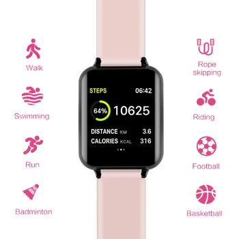 Smart WatchesHeart ritmo Monitorius Vandeniui Sporto 