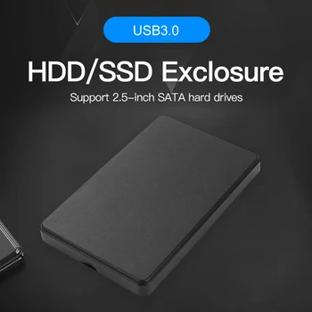 Išorinio Kietojo disko Disko Gaubto Atveju SATA Įrankį Nemokamai Matinis USB 3.0 2,5 colių Buitinių Kompiuterių Saugos Dalis - 