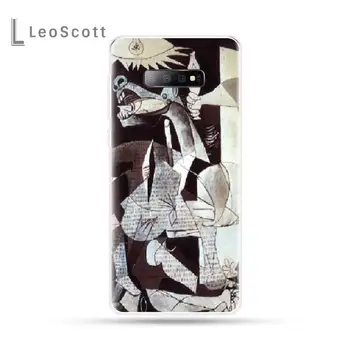 Labai abstrakti dailininko Picasso Telefono dėklas Samsung Galaxy S5 S6 S7 S8 S9 S10 S10e S20 krašto plius lite - 