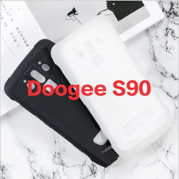 Už Doogee S90 Atveju antidetonaciniai Minkštos TPU Case For Doogee S90 Pro S90C Stabdžių Sistema Silikono Apsaugos Galinį Dangtelį Rubisafe - 