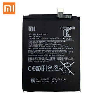 Xiao Mi Originalios Telefonų Baterijos BN47 Už Xiaomi Redmi 6 Pro / Mi A2 Lite Aukštos Kokybės 4000mAh Telefono Baterijos Pakeitimas - 