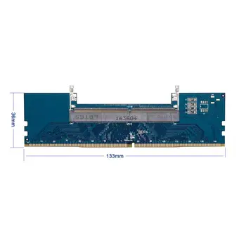 Profesionalus Nešiojamas DDR4 Adapterio plokštę SO-DIMM Į Darbalaukį DIMM Atmintis RAM Jungties Adapterį, KOMPIUTERIO Atminties Korteles Adapteris Keitiklis - 