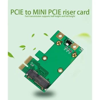 PCIE į Mini PCIE Adapter Kortele, Veiksmingas, Lengvas ir Nešiojamas Mini PCIE su USB3.0 Adapterio Plokštę - 