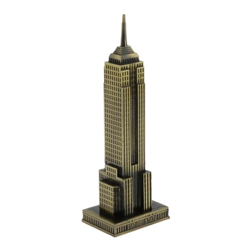 Niujorko Empire State Building Orientyras Pastatas Tyrimo Biuro Dekoras Amatai - 