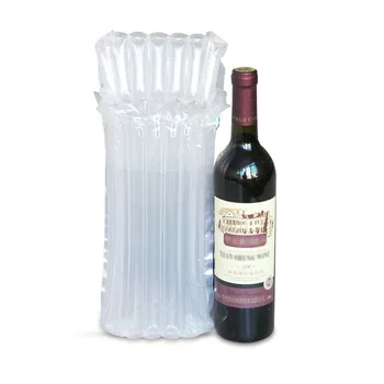 26PC/Set Vyno Butelis Raštas Maišelį Su Nemokama Siurblys Buteliai Pagalvėle Wrap Pakuotės atsparus smūgiams Burbulo Plėvelė Anti-susidūrimo Buferis - 