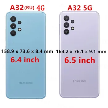 Stilius B Apversti Odinis dėklas, Skirtas Samsung Galaxy A32 Atveju, 4G, 5G Retro Piniginės Knygos Viršelio Samsung A32 Padengti Telefono Maišelį Fundas - 