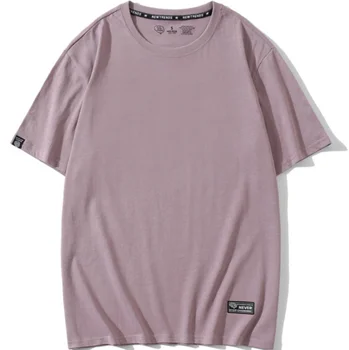 Apvalios kaklo marškinėliai banga prekės ženklą per trumpas rankovėmis kompaktiškas siro verpimo Modelis 6183 - 