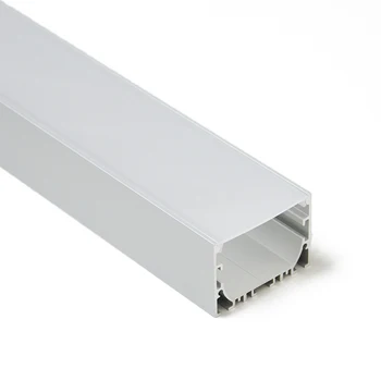 Embedded plotis 50mm led juostos Aliuminio profilio kanalo Linijinis šviesos - 
