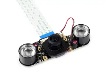 Waveshare IMX219-160 8MP IR-CUT Kamera, 162° FOV, IR-CUT Centrinis, Taikomas Jetson Nano / Apskaičiuoti Modulis - 