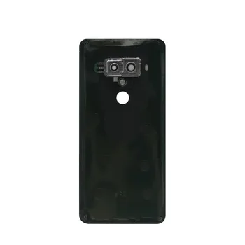Raudona-Mėlyna HTC U12 Plius Baterija, galinis Dangtelis Durų Galinio Stiklo Būsto Atveju Fotoaparatas Objektyvo Rėmas Klijų - 