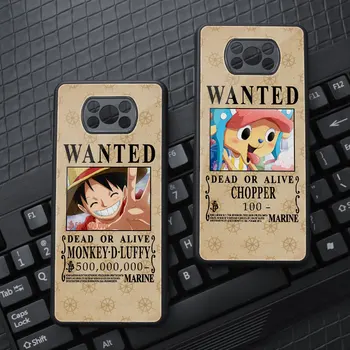 Kameros Apsauga, Telefono Dėklai Xiaomi POCO M3 X3 NFC F2 Pro X2 Anime One Piece Norėjo Luffy Zoro Usopp Galinį Dangtelį Vyrų Sunku - 