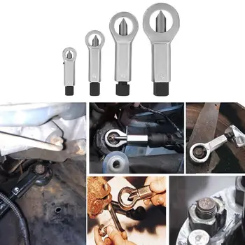 9-27mm Chrome Vanadžio Plieno Sugadintas Varžtas Veržlė Splitter Raktu Rinkinys Metalinis Aprūdijęs Varžtas Veržlė Krekingo Extractor Šalinimo Pjovimo Įrankiai - 