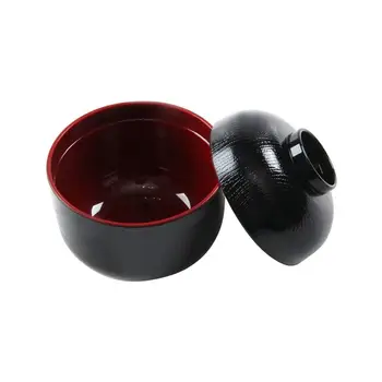 Japonų Stiliaus Padengti Mažas Dubuo Sriuba Bowl Ramen Suši Dubuo Su Dangčiu, Virtuvės Įrankiai, Stalo Reikmenys - 
