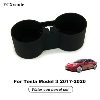 Automobilių Gėrimo Buteliuko, Puodelio Laikiklis Lizdas Kamštis Vandens Butelis Mount Stendas, Automobilių Reikmenys Tesla Model 3 2017-2020 Priedai - 