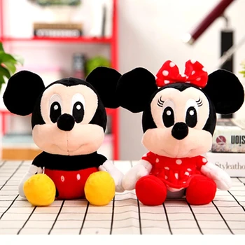 Disney Pliušinis Žaislas Mikė Pūkuotukas Mickey Mouse Minnie Tigras Mielas Gyvūnų iškamšų Lėlės Paršelių Veiksmų skaičius, Žaislas Vaikams, Dovana - 