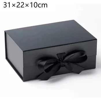31×22×10cm Standžiuosius Magnetinius Lauke Negabaritinių Lankstymo Veidrodėliai Dėžutė Su Bowknot Suvynioti Su Kaspinu Emballage Atkūrimo - 