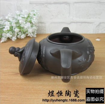 1 arbatinukas+3 arbatos puodeliai Originali yixing arbatinukas rūdos raudonos molio puodą,puer arbatos rinkinys, aukštos kokybės arbata nustatyti virdulys kung fu dragon arbatinukas - 