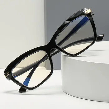 2021 Aikštėje Akinių Rėmeliai Moterų prekės Seksualus, cat eye akiniai, Akinių rėmelis Optinė Kompiuterio Akinių Rėmas Stabdžių Mėlyna Šviesa - 