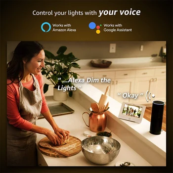 Tuya Gu10 Dėmesio Wifi Smart Šviesos Lemputė Alexa 