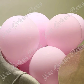 108pcs Pink Macaron Gimtadienio Fone Baby Shower 
