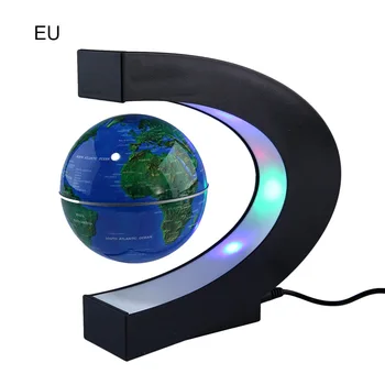 Kintama Pasaulyje LED Lempos Pasaulio Žemėlapyje Magnetic Levitation Plūduriuojantis Pasaulyje Namų Elektroninių Antigravity Lempos 3inch Kamuolys Šviesos - 